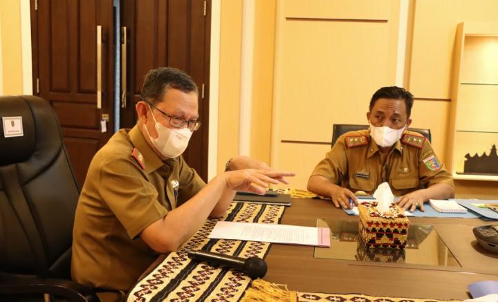 Pemprov Lampung Gelar Rapat Pembahasan Penanganan Desa Blank Spot Internet di Provinsi Lampung